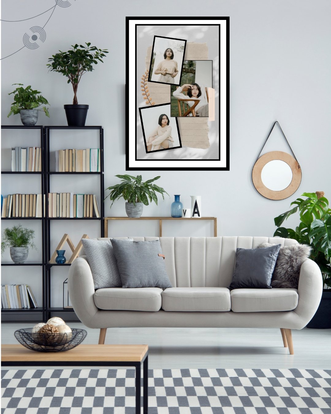 khushikart photo frame collage