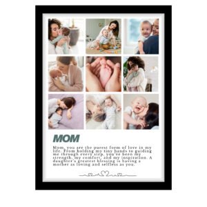 Khushi Kart Mother & Daughter Love Frame – Heartfelt Gift for Mom