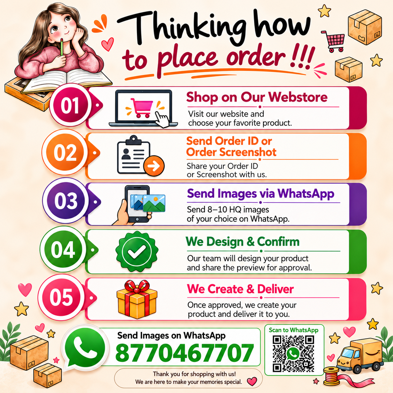 How to place order